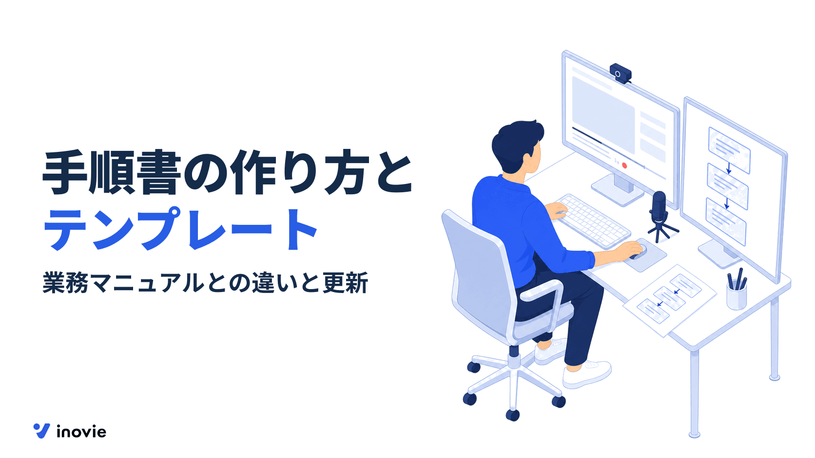手順書の作り方とテンプレート、業務マニュアルとの違いと更新の方法