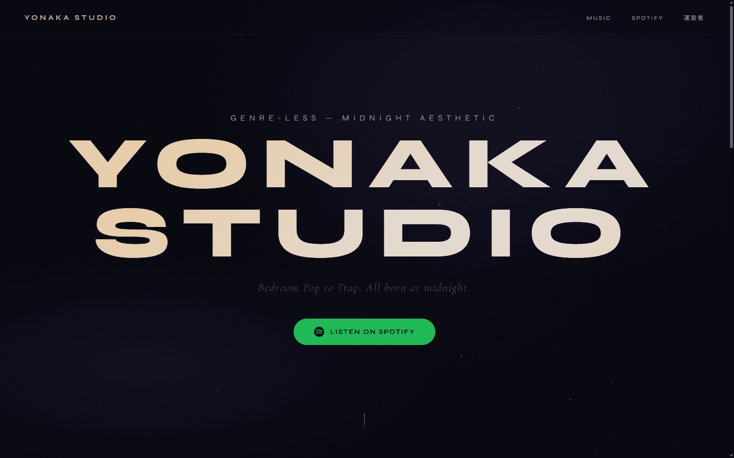 Yonaka Studio のサービス画像